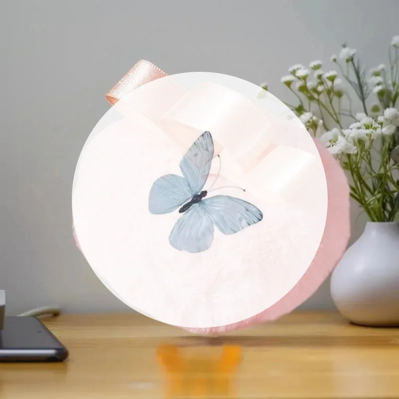 Evidenzia palla stile moda vento soffio sciolto impostazione palla di polvere clavicola glitter viso corpo cosmetici portatili all-in