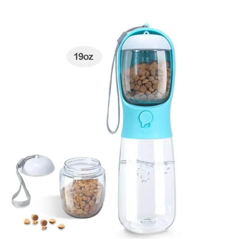 PP Pet Water Bottle For Dogs And Cats Portable Travel Drinking Bottle Outdoor Walking Water Feeder For Puppy Kitten Water Supply