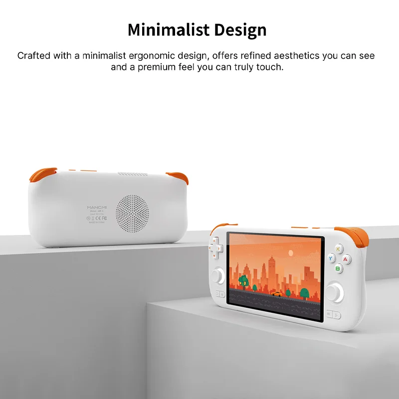 

MangMi Air X Gaming Console 5.5-inch Android System 1080P IPS Touchscreen 5000mAh Battery Hall Effect Joystick Trigger Buttons