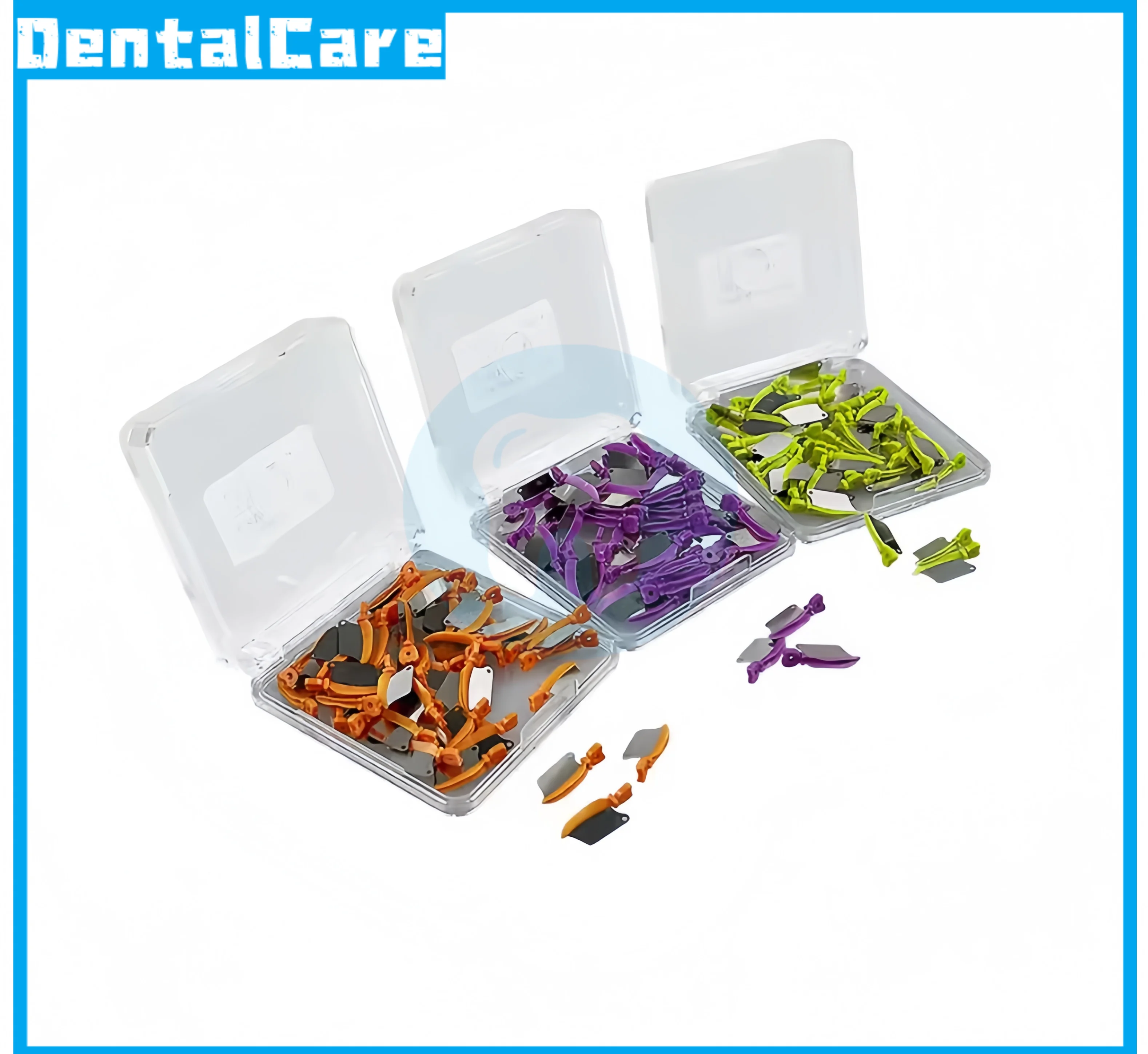 Dental wedge blade, wedge-shaped protective piece, wedge-shaped forming piece, tooth preparation wedge blade, adjacent teeth, in