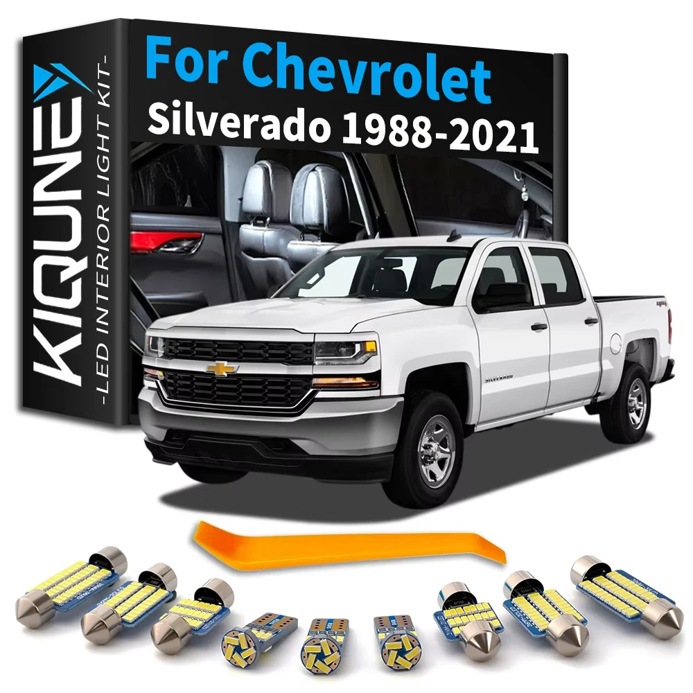 For Chevrolet Silverado 1500 2500 3500 Z71 1988-2003 2005 2008 2010 2013 2015 2016 2019 2020 2021 Car LED Interior Light Canbus