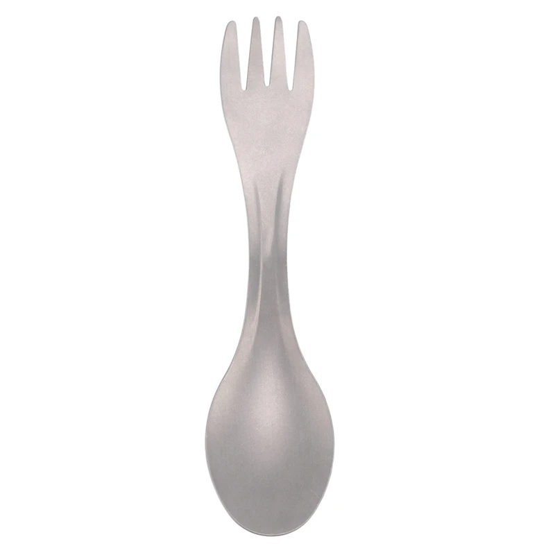 

ABWP-Pure Titanium Outdoor Camping Picnic Hiking Cookware Backpack Spork Spoon Fork