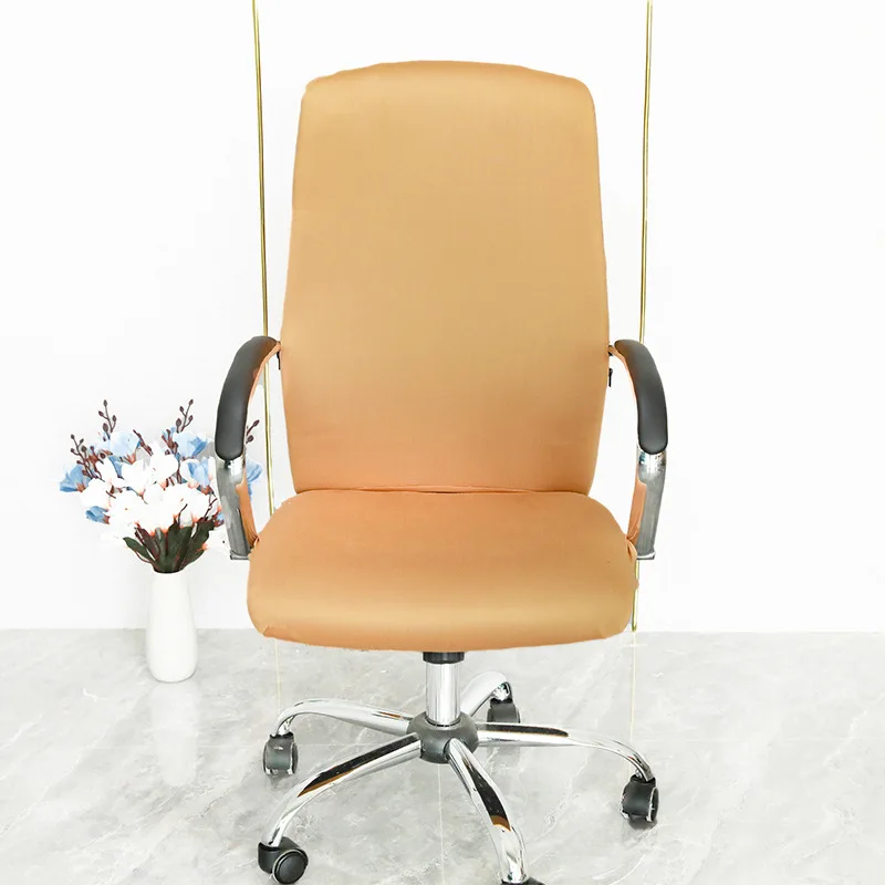 Floral Printed Computer Chair Cover Rotating Seat Cover Stretch Gaming Desk Chair Slipcover for With Zipper Armchair Removable