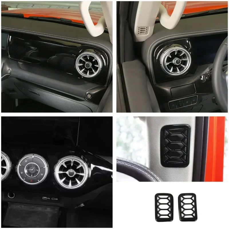 For GWM Great Wall WEY Tank 300 2021-2023 Interior Accessories Car Side Center Air Conditioning AC Outlet Vent Frame Cover Trim