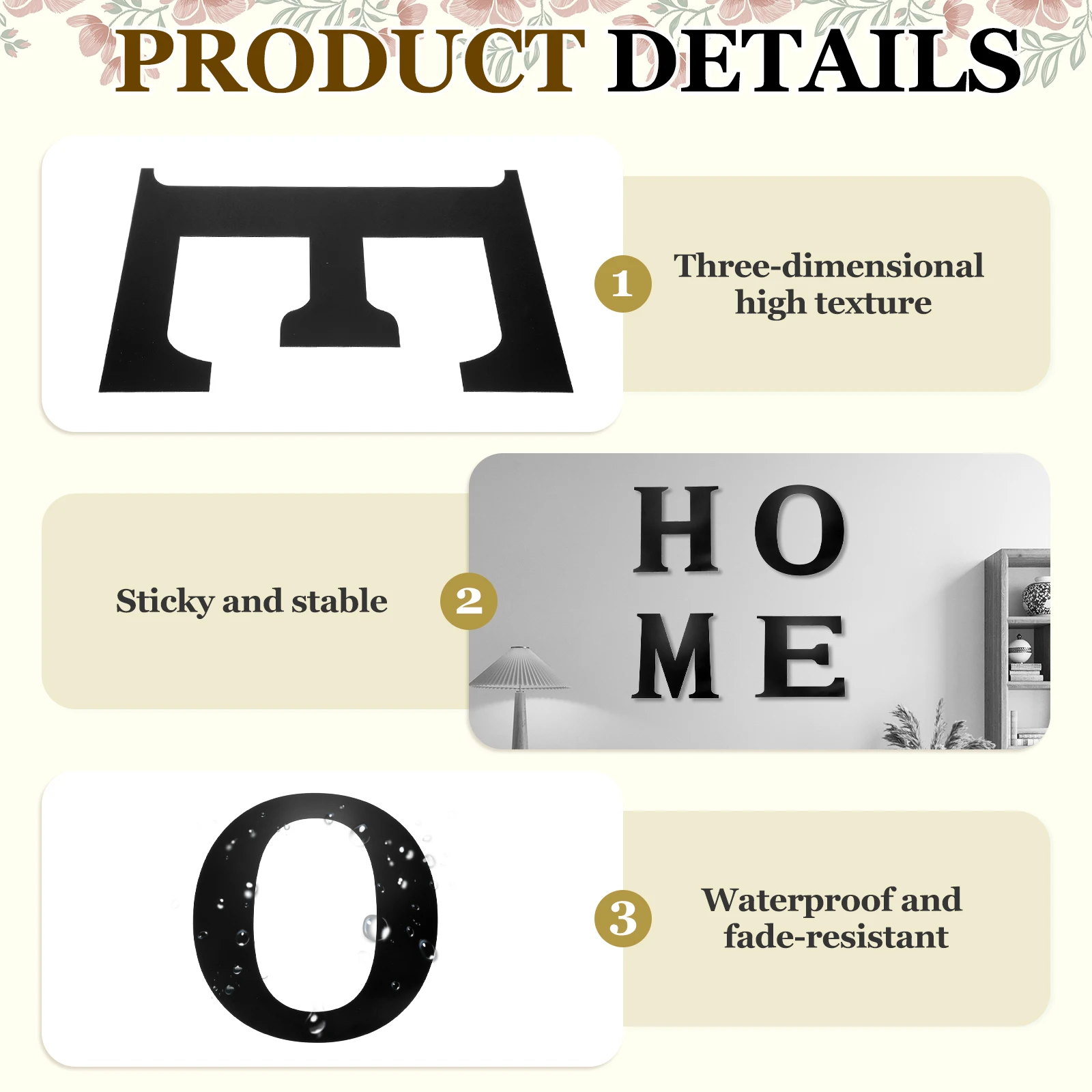 ثلاثية الأبعاد مرآة الاكريليك الجدار ملصق رسائل الجدار ملصق الشارات ذاتية اللصق جدار المنزل تسجيل الفن ملصق للجدار DIY بها بنفسك ديكور المنزل #4