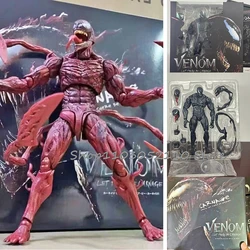 SHFiguarts Venom Red Venom Carnage Action Figure Shf Venom 2 Let There Be Carnage Anime Figure Model Toy Birthday Gifts Doll