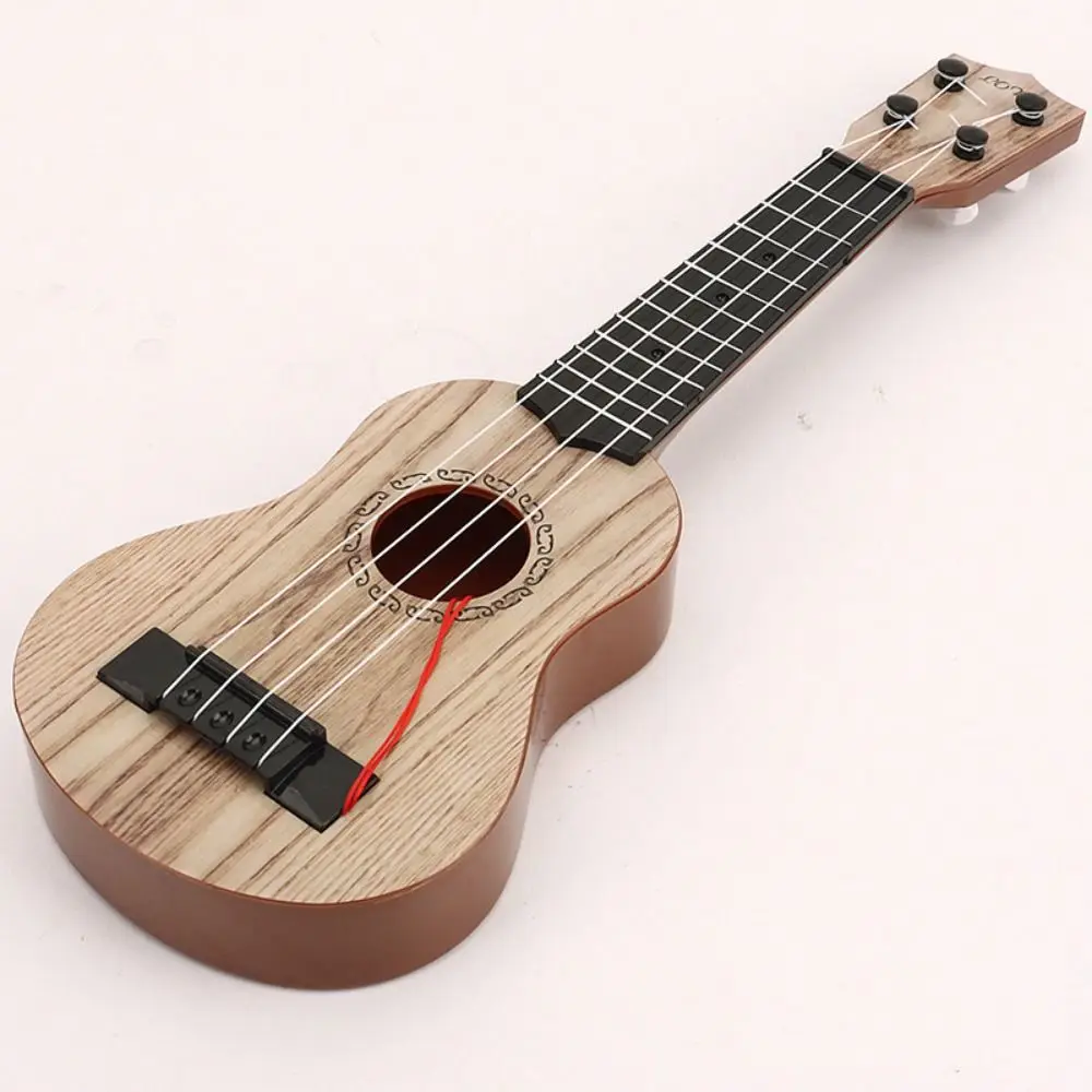 Ukulele à 4 cordes, jouet musical, bouton réglable, simulation classique, durable et jouable