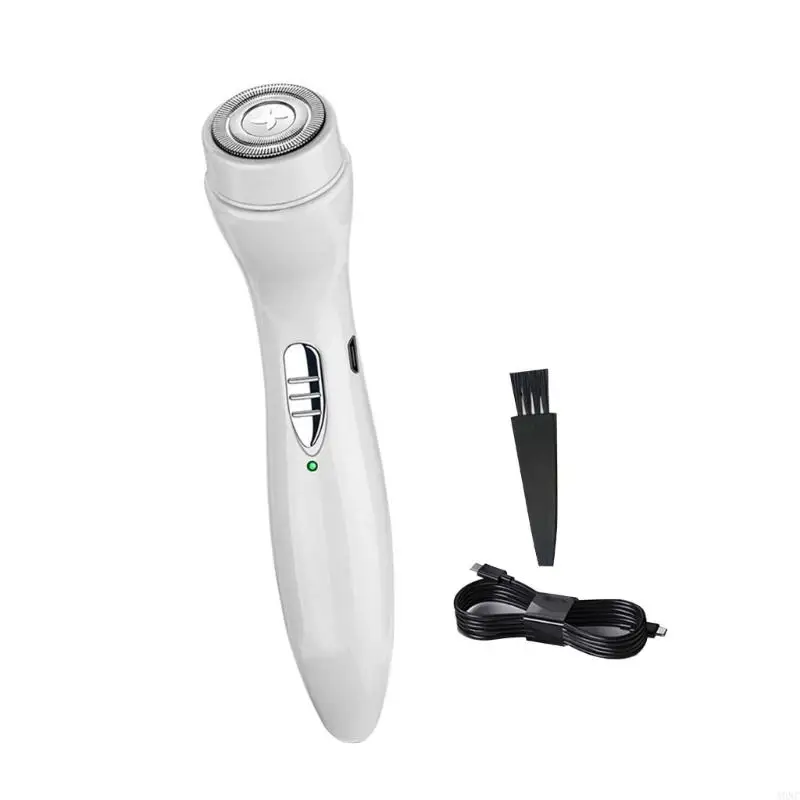 A0NC Máy cạo râu động USB có thể sạc lại dao cạo thu nhỏ thiết bị cạo râu mạnh mẽ Công cụ chải chuốt nam thuận tiện