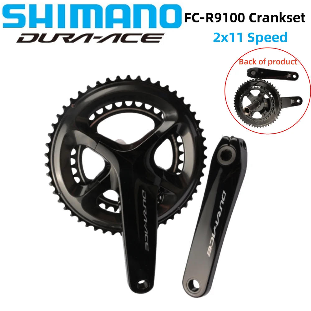 Shimano DURA-ACE r9100 pedaleira 2x11s FC-R9100 roda dentada de