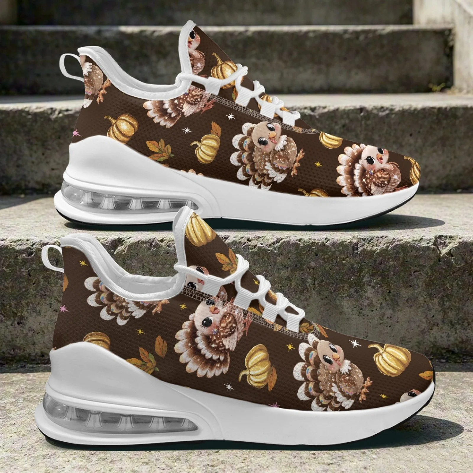 Women Shoes Tennis - PENSTROLL Turkey Pumpkin Удобная летняя повседневная