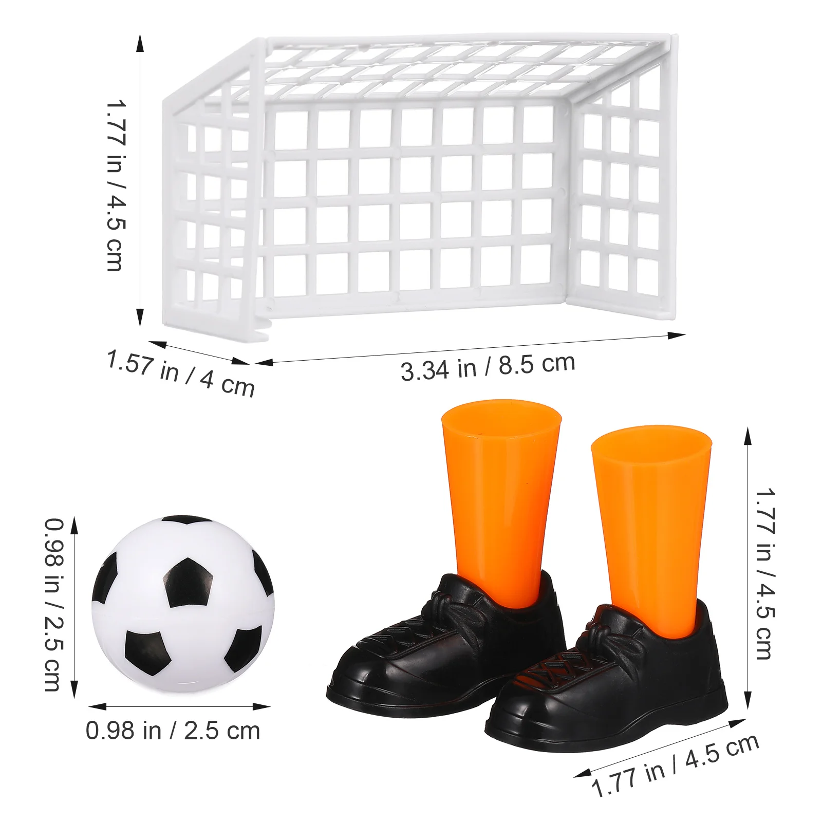 Ensemble de jouets de planche de Football, Mini jeu de Football de table pour enfants, cadeau de fête amusant en famille, jeu de jeu de Puzzle de balle