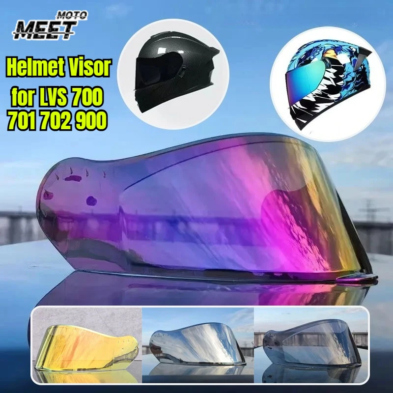 

Визор для мотошлемов LVS 701, 702, 800, 900, цветные визоры для шлемов, оригинальные мотоаксессуары