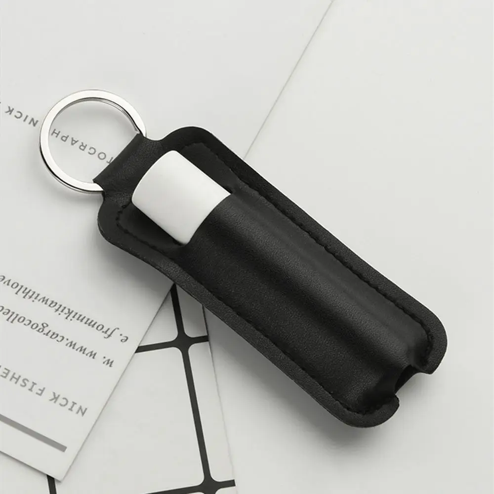 with chapstick Lippy clip Lip Balm Case Lipstick stand Key Ring Holder Lipstick Keychain Bag Chapstick holder Keychain holder