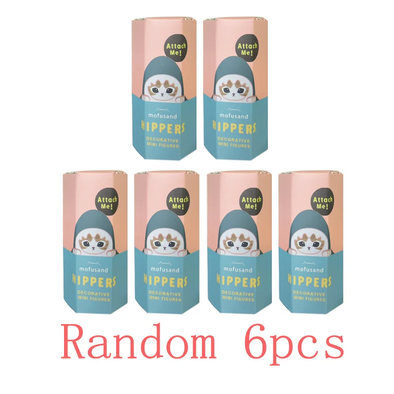 2026 جديد Mofusand صندوق أعمى Hippers شخصية صغيرة القرش القط ألعاب شخصيات الحركة لمحبي الأطفال هدية الكريسماس