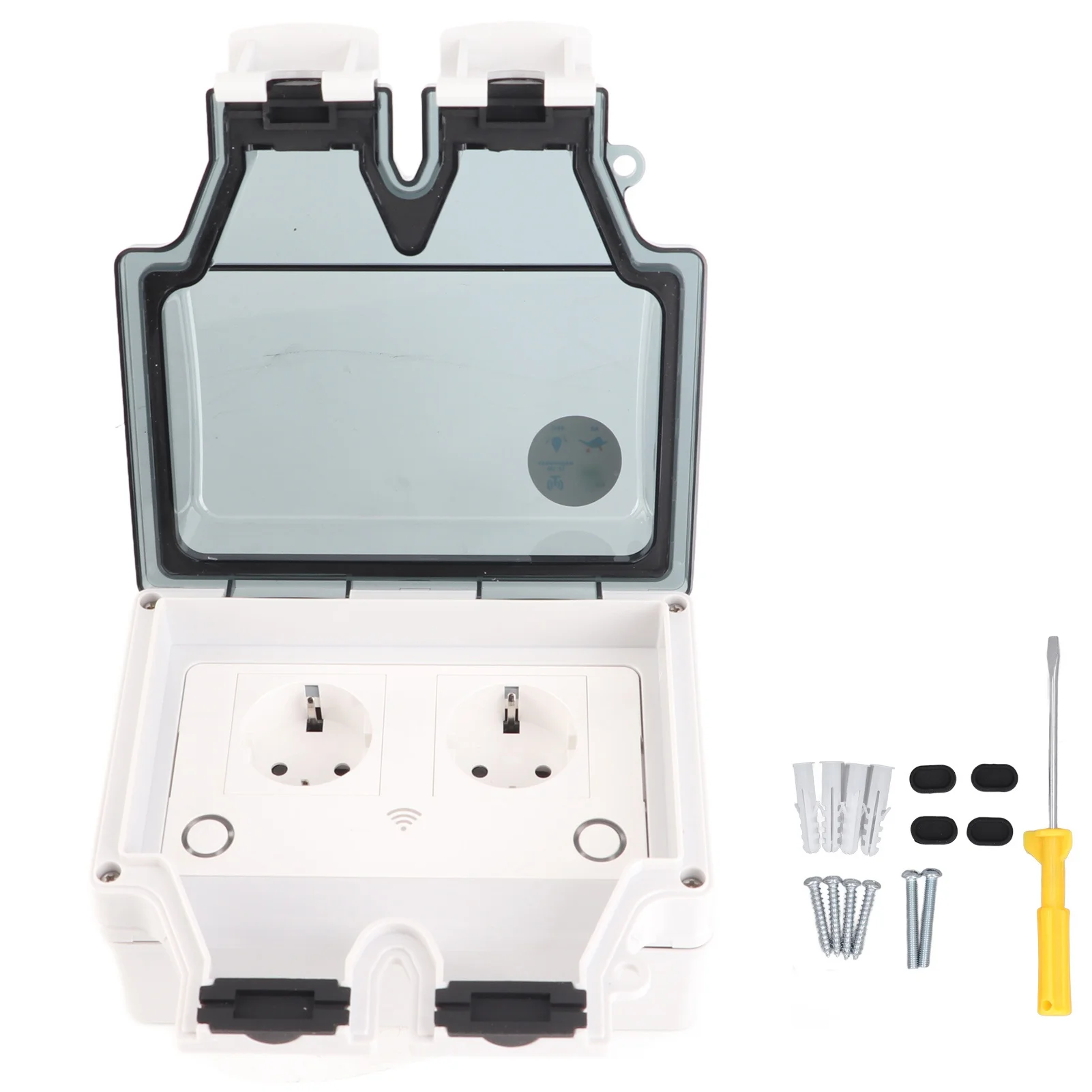 

Waterproof Power Socket Outdoor IP66 Rainproof Wall Electrical Wifi Smart Plug Type 86 16A