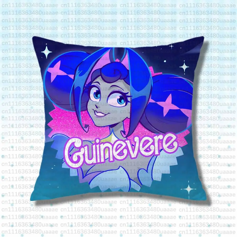 K-Knights Of Guinevere Gwen Frankie Printed Cushion Pillow Case Covers Fantasy Inspired Sofa Home Room Decor
