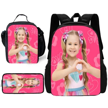 Nastyaバックパック、ランチバッグ、鉛筆バッグ、子供、男の子と女の子のためのランドセル、最高のギフト