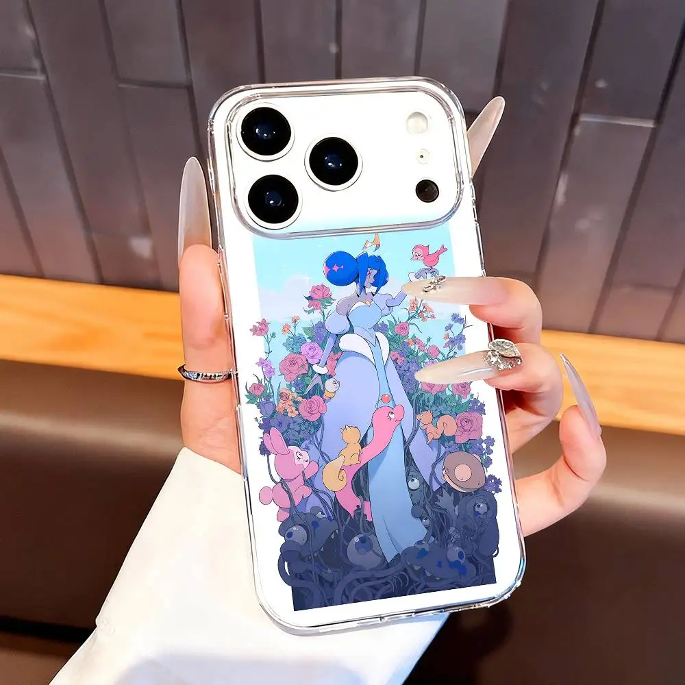 حافظة هاتف K-Knights of G-GuinevereS لهاتف iPhone 7,17,16,15,14,13,12,11 Pro,Max,Plus,XR,Mini,E غطاء ناعم شفاف بتغطية كاملة