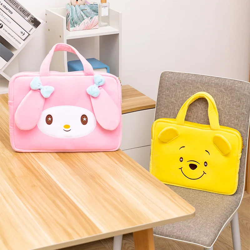 Cartoon Kuromi Cinnamoroll Sac pour ordinateur portable, MacPleAir, Xiaomi, HUAWEI, 13, 14 \