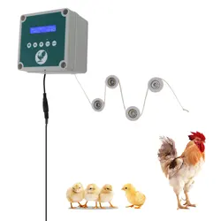 Automatic Chicken Coop Door Controller 100 To 240V Programmable Timer Electric Chicken Door Actuator Motor Set for Farm
