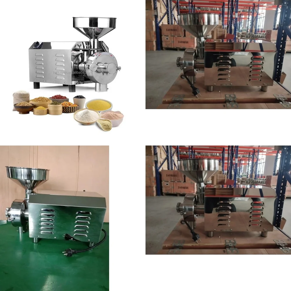 

Hot 30-50kg/hour Maize Flour Mill Machine Pepper Powder Grinding Machine HJ-CM024