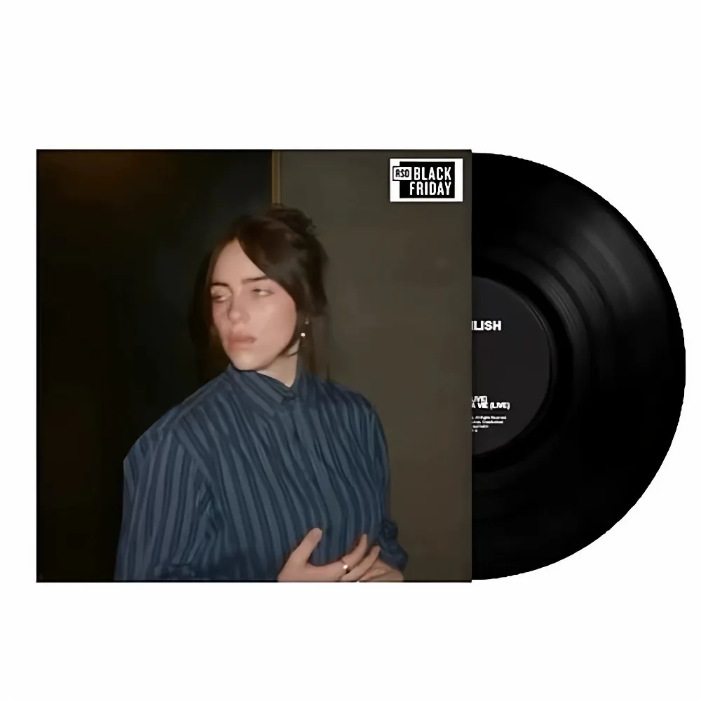 

Виниловая пластинка Billie Eilish Live, 10 дюймов, эксклюзивная коллекция RSD, альтернативная поп-музыка