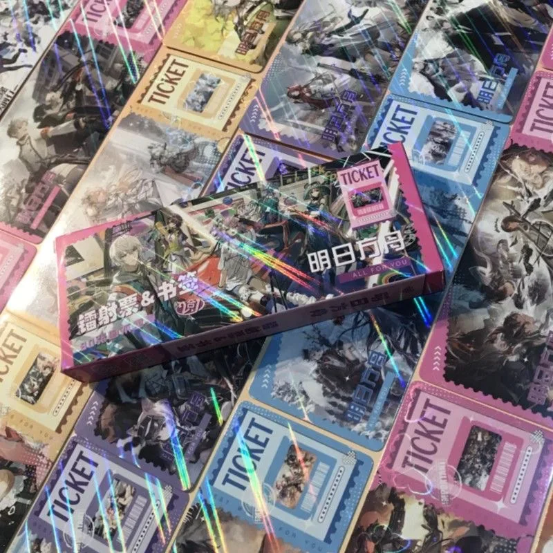 Длинная открытка Tomorrow's Ark, лазерная закладка для билетов, аниме, периферийные устройства, высокое разрешение, самопечатная открытка ЛОМО