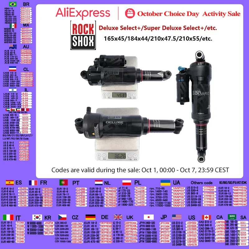ROCKSHOX Super Deluxe Ultimate/Select+ Bicycle Rear Shock Absorber
