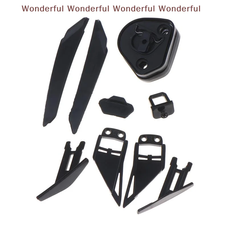 

Helmet Buckle Base Clip Roof Cover Fixing Accessories Durable Construction Kit with Screwdriver for Children Helmet Repairs