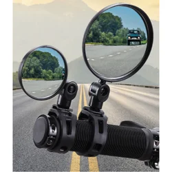 1pcs Universal Adjustable Swivel Wide Angle Convex Mirror Bicycle Rearview Mirror Bicycle Mirror for MTB Road Bike Accessories