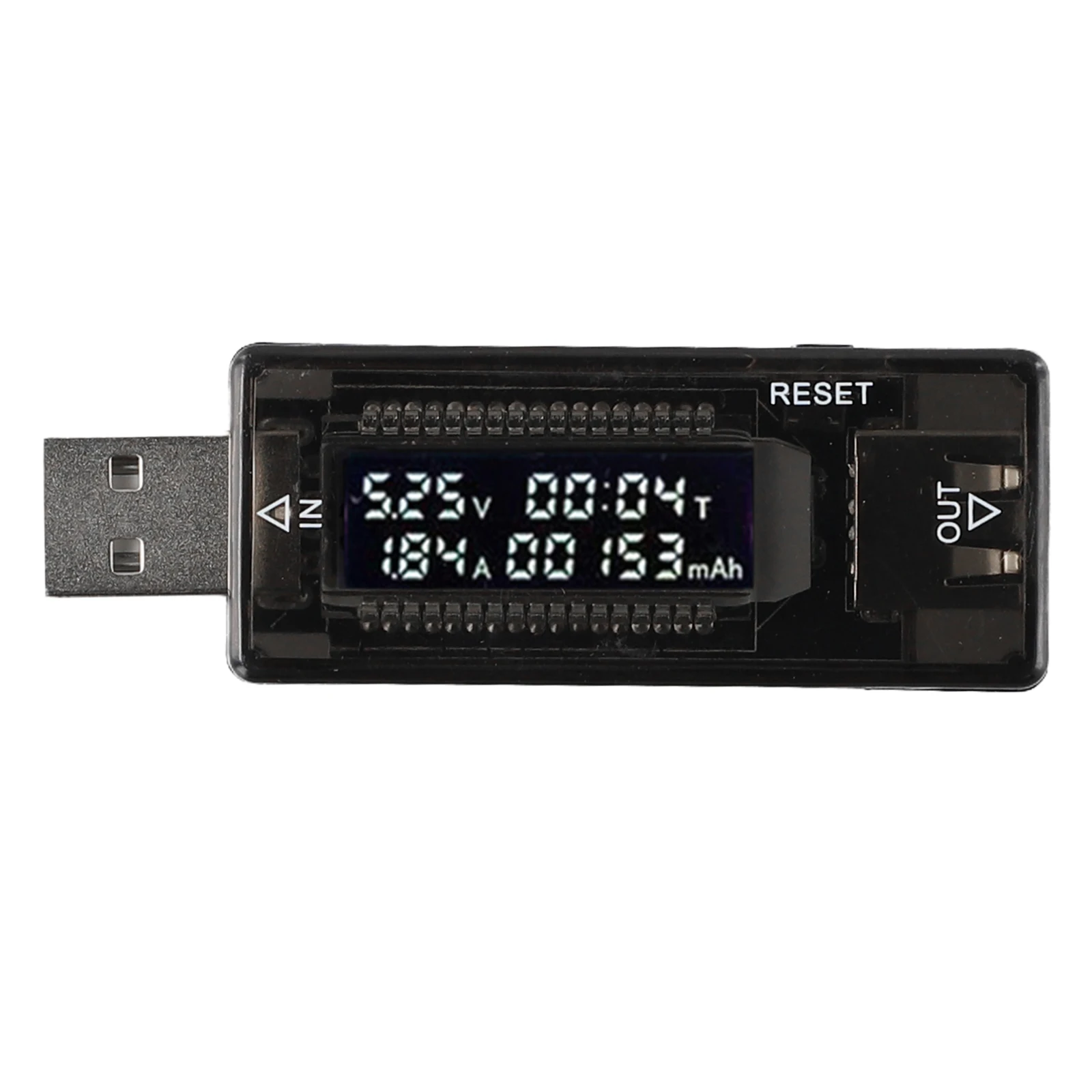 LCD USB Power Capacity Tester with Voltmeter Ammeter for Accurate Measurement of Voltage Current and USB Device Power