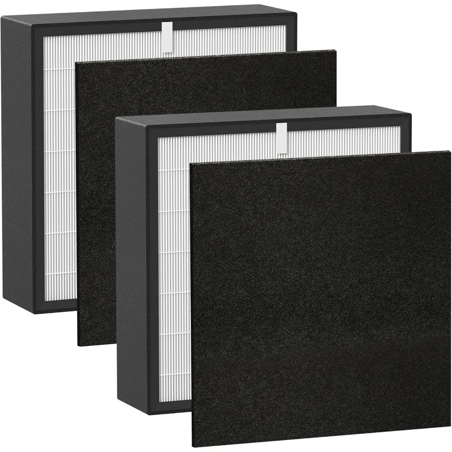 

Сменный HEPA-фильтр FF50 Silver Carbon FIT50, совместимый с очистителем воздуха BreatheSmart FF50 FIT50 FF50-VOC, сравнением