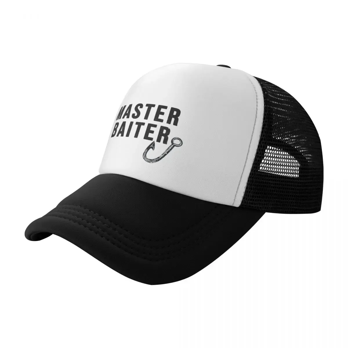 Master Baiter Funny Fishing Quotes Baseball Cap Sports Cap Sun Cap Luxury Men Golf Wear Women's