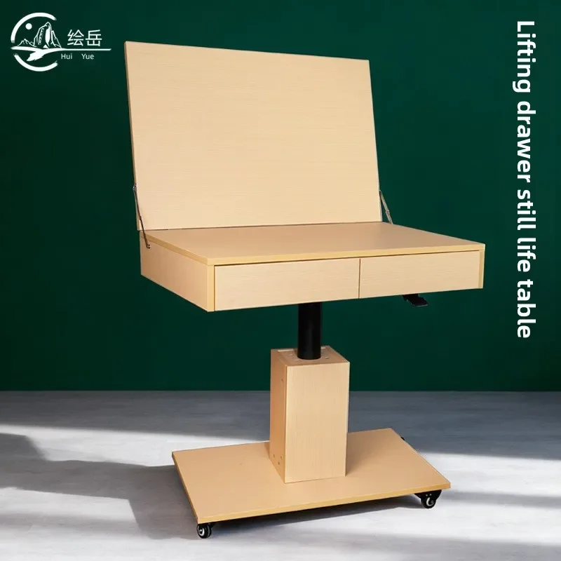 Lifting Sketch Foldable Multifunctional 360 Degree Rotating Painting Table