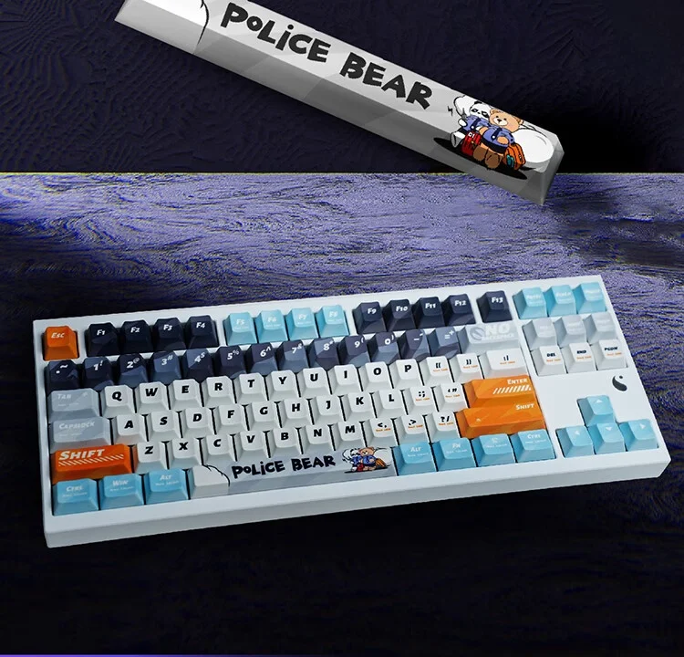 Metaplanda-Teclado mecánico inalámbrico Pd87m para juegos, 3 modos, Rgb, Junta de Intercambio en caliente, Oficina de juegos personalizada, todos los teclados de aluminio