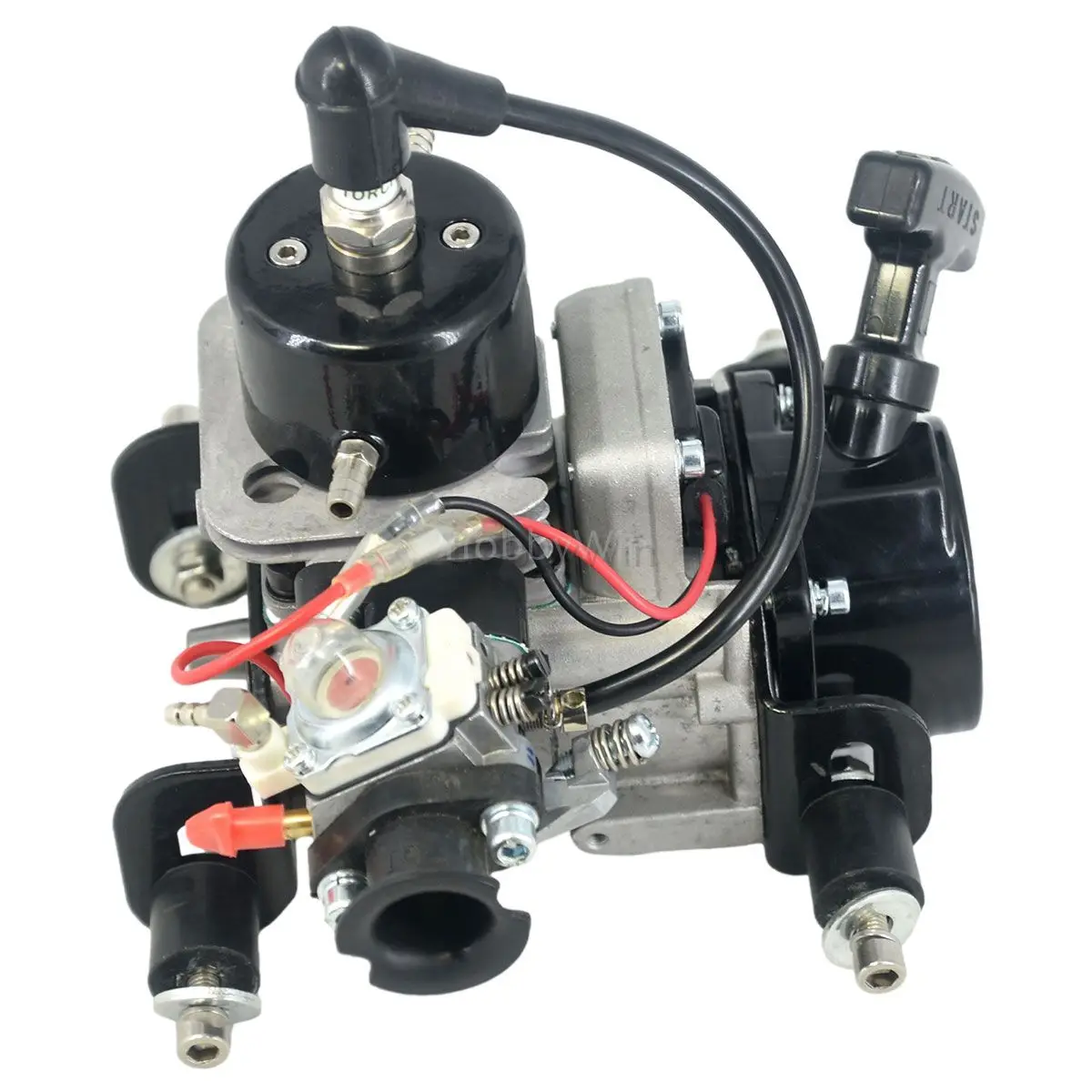 26CC RC Boat High Speed Gasoline Engine single cylinder 2-stroke water-cooling