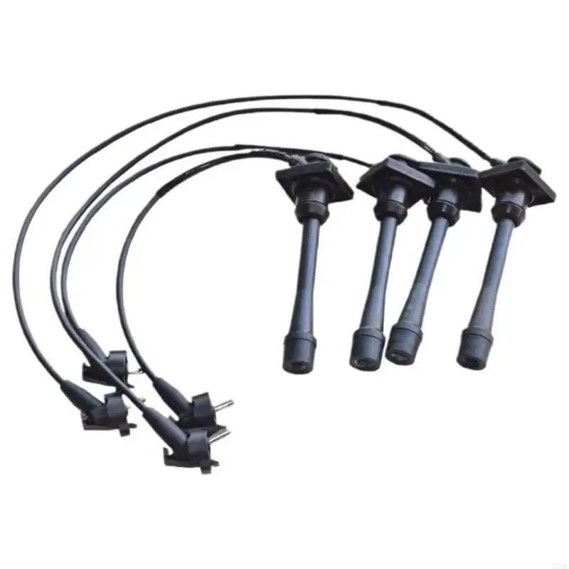 M76E 4 Teile/los Hitzebeständige Ersatz Zündkerze Drähte Kabel für Corsa 9485368 55910 90919-22327 90919-22325 90919-22373 – Detail 2