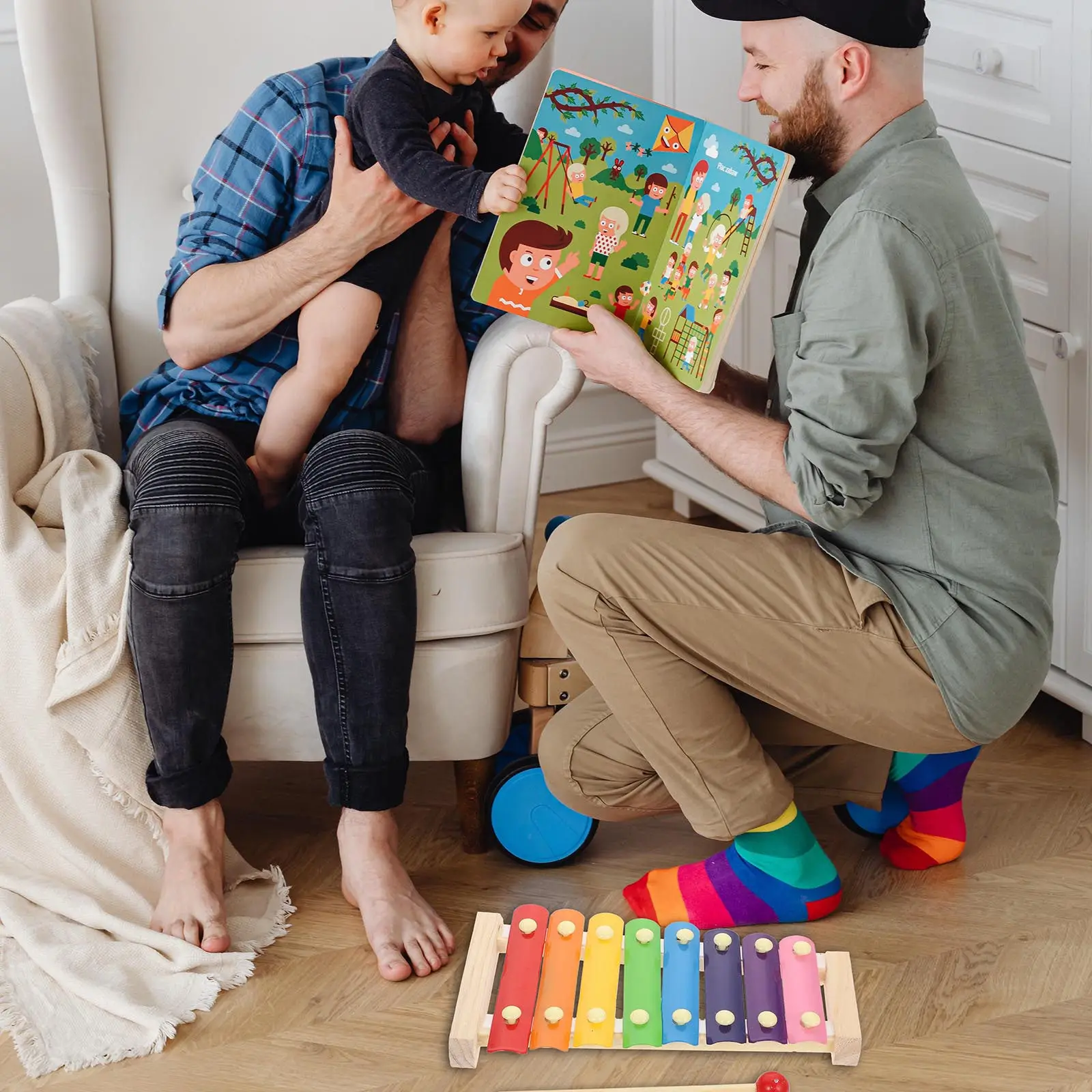 

Набор треугольных колокольчиков-кастаньет для детей: высококачественный, безопасный, развивающий инструмент для раннего музыкального обучения