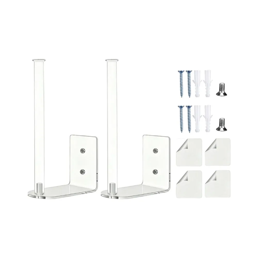 2/4x Acrylic- Hat Organizer Hat Rack Wall Mounted Baseball Cap Hanger Hat Hook For Wall Door Closet Storage Hat Organizer Holder - view 3