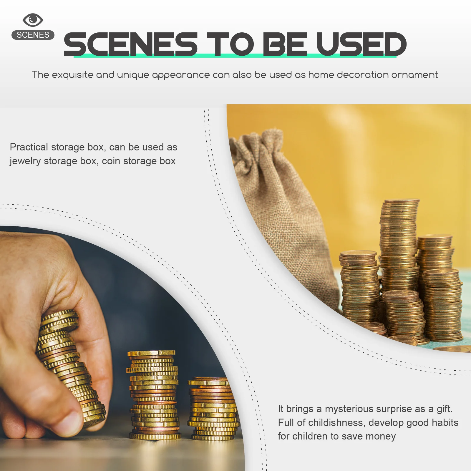 

Retro Wooden Pirate Treasure Box Vintage Trinket Storage Box for Home Office Decor Creative Password Lock Design Wood Treasure