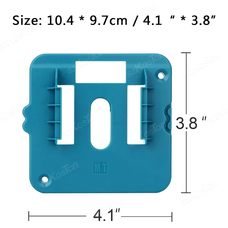 10/5/3/1Pcs Battery Storage Rack for Makita 18V Li-ion Battery Tools Machine Holder Storage Rack Wall Mount Bracket Fixing