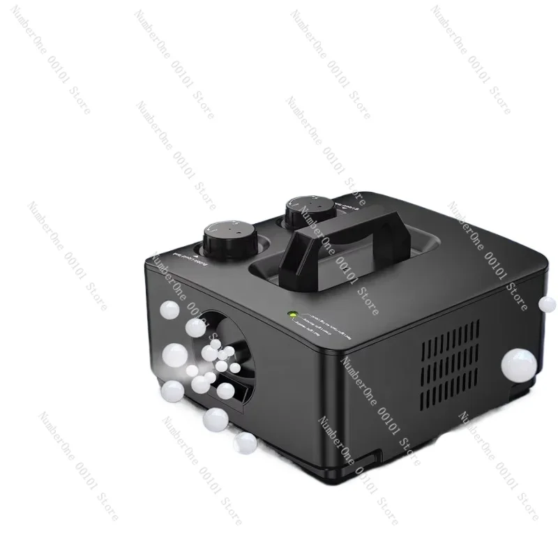

2-in-1 Fog Bubble Machine, Indoor and Outdoor Birthday Wedding Halloween Party No Spill Smoke Bubble Machine