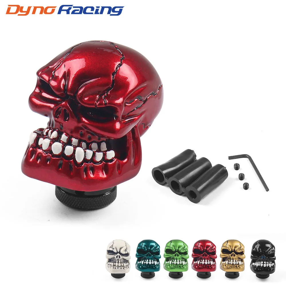 Universal Skull Gear Shift Knob Car Modification Sport Lever Gear Stick For Manual Transmission Head Lever Auto Parts