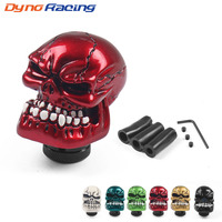 Universal Skull Gear Shift Knob Car Modification Sport Lever Gear Stick For Manual Transmission Head Lever Auto Parts