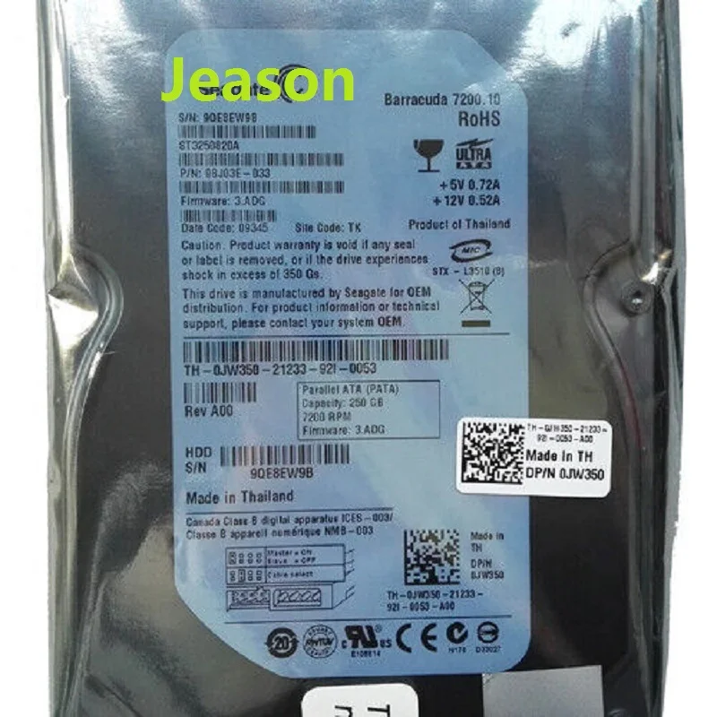 NEW FOR Original Seagate 80GB ST3802110A 7200RPM PATA IDE 3.5