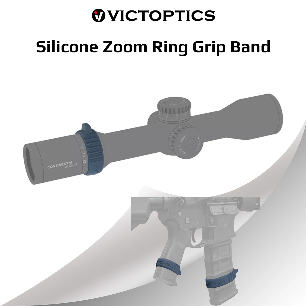 

Silicone Zoom Ring Grip Band for 42-50Mm Eyepiece Scope Anti-Slip Elastic Magnification Throw Lever Fits Rifle Magazines & Grips