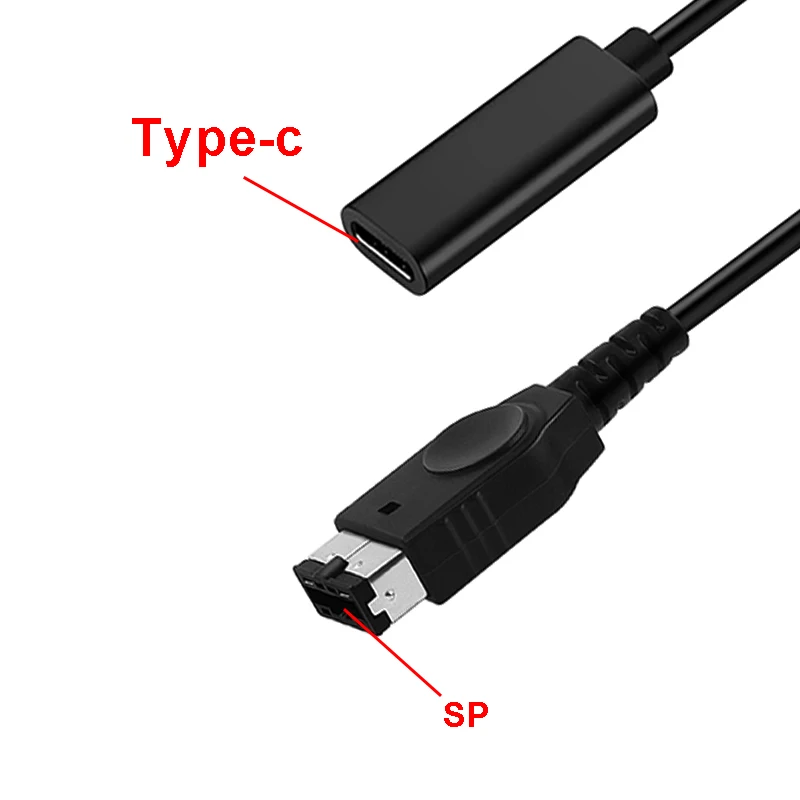 1PCS 15cm Oplaadkabel voor NDS GBA SP naar Type C/NDSI 3DS 3DSXL/3DSLL naar Type C Game Console Opladen Power