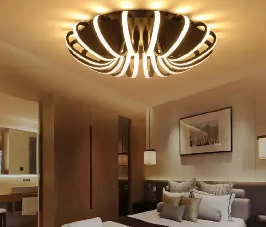 White High Power LED Ceiling chandelier For Living Room Bedroom Home  Modern Led Chandelier Lamp Fixture