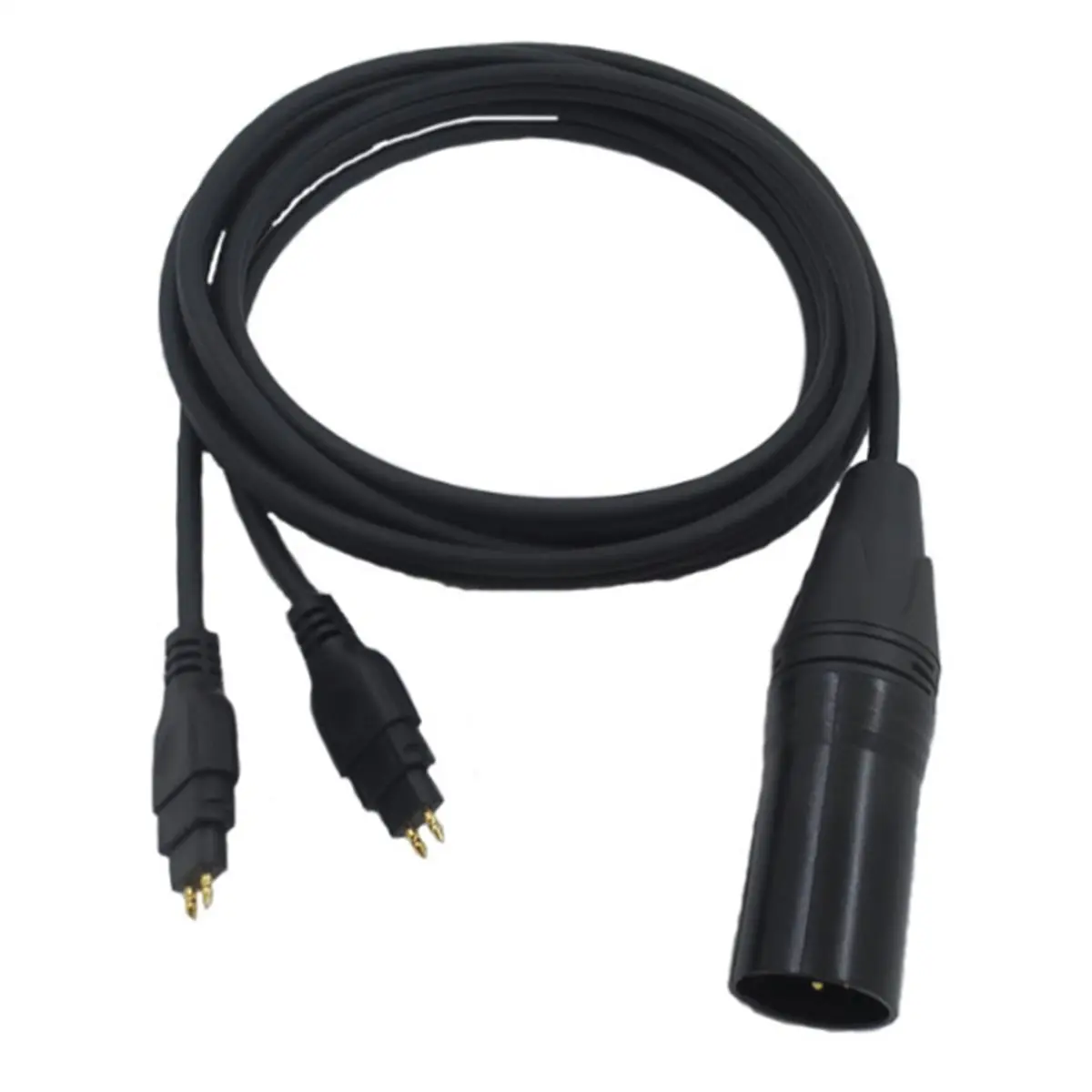 Happy New-  Headphone Balanced Cable 4-PIN XLR Audio Replacement Cable Headset Upgrade Cable for HD600 HD650 HD660s HD580