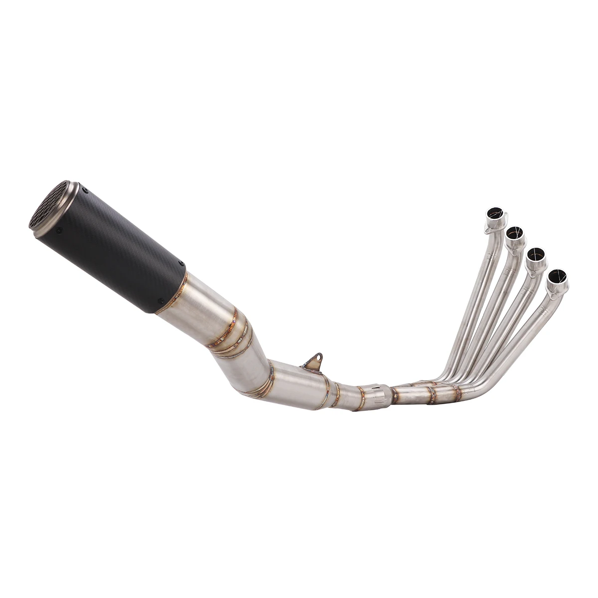 Exhaust Link Header Pipe Full Systems For Honda CBR650 CBR650R CB650F 2019-2026 Escape Exhaust Systems Modify 76mm Muffler Pipe